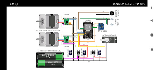 ESP32 Wifi Balancing Robot Screen 2