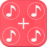 Unlimited MP3 Audio Merger : Audio Editor icon