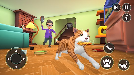 Naughty Bad Cat Vs Granny Game 5