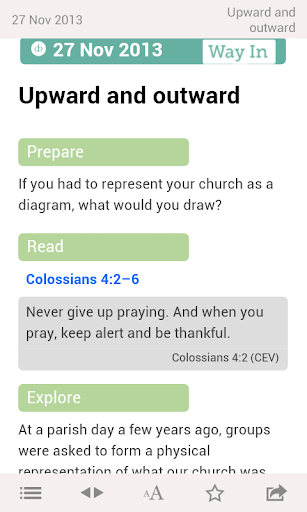 Android application Daily Bread by Scripture Union screenshort