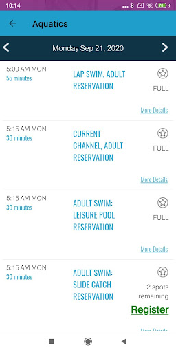 Racine Family YMCA Screen 2
