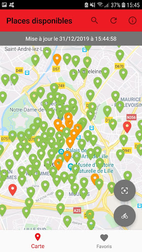 CityBike Lille - Stations Vli Screen 2