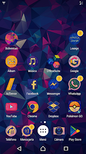 Bohemian - екранна снимка на пакет с икони