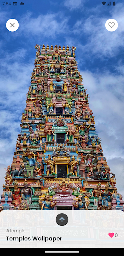 Android application Temples Wall screenshort
