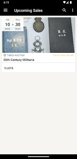 Android application SMA screenshort