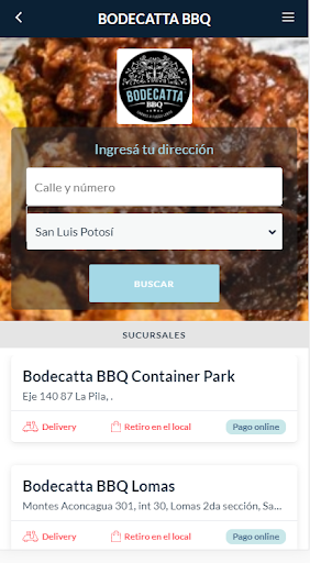 Android application Bodecatta BBQ screenshort