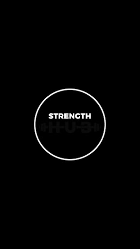 Android application Strength Hub screenshort