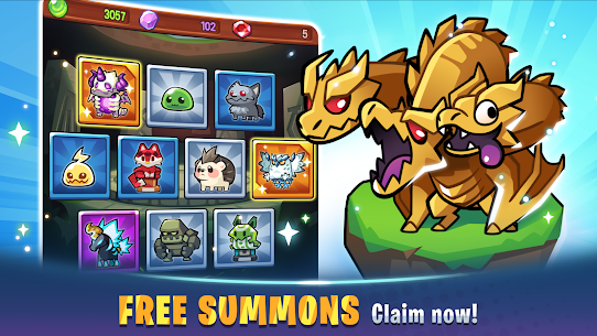 Summoners Greed MOD APK v1.74.1 (Free Shopping/Mega Menu) 4