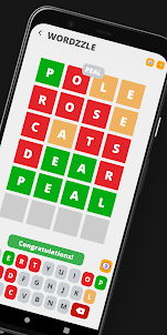 Wordzzle: Wort-Puzzle-Spiel