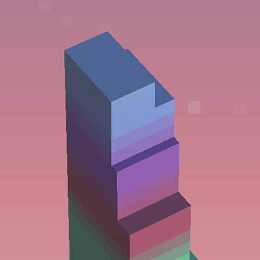 Block Tower Stack Up  Icon