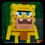 Cover Image of Скачать Spongebob Minecraft Games Mod  APK