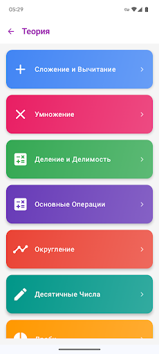Математика Тесты и Теория