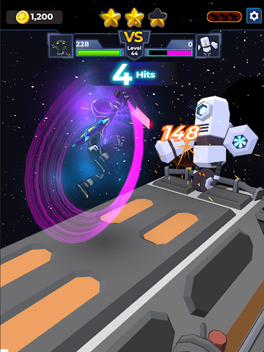 Screenshot of Supreme Saberman: Stickman