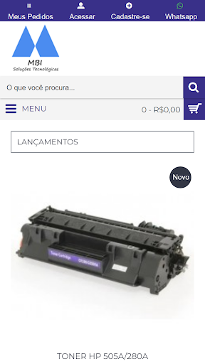 Android application MBI Soluções Tecnológicas screenshort