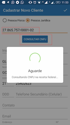 Força de Vendas - OraSystems Screen 3