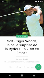 Figaro Golf : Actualité Golf et scores en direct