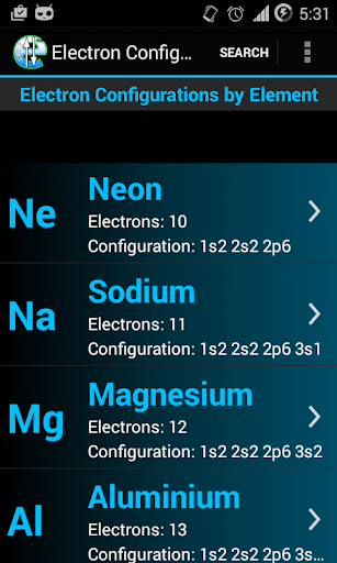 Electron Config Lite Screen 2