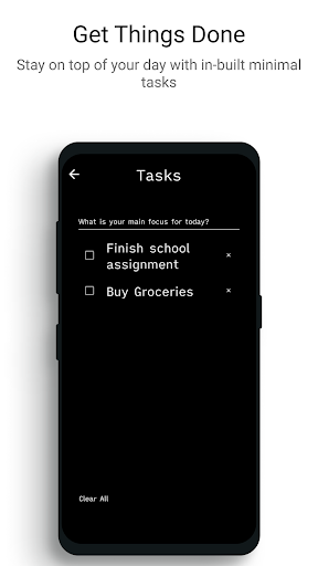 Indistract Minimalist Launcher - Personalization - apps