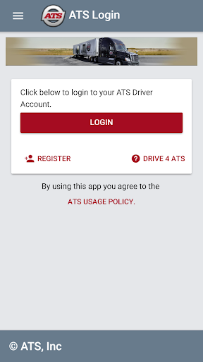 Android application ATS Driver screenshort