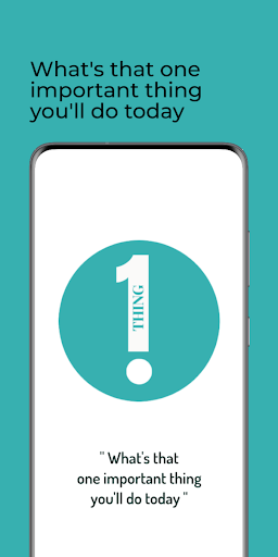 Android application 1 Thing screenshort