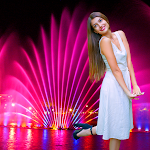 Cover Image of ダウンロード Water Fountain Photo Frames  APK