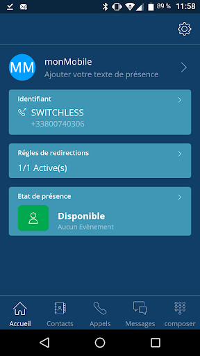 monMobile Screen 2
