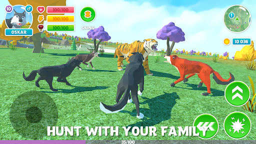 Wolf Family Simulator  screenshots 1