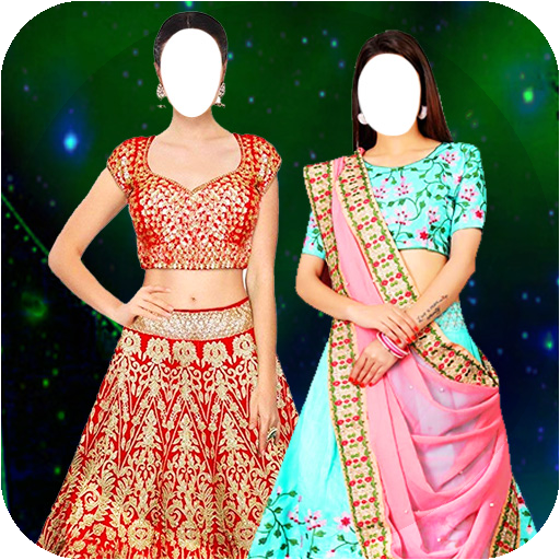 Girl Lehengacholi Photo Editor logo