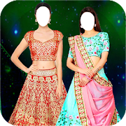 Women Lehenga Choli Photo Editor