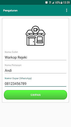 Menu Warkop Cafe & Kedai Kopi Screen 2