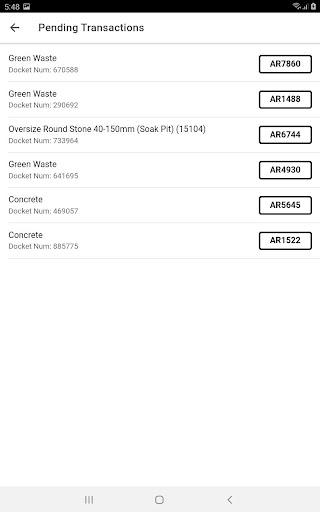 Android application WFT Assist screenshort
