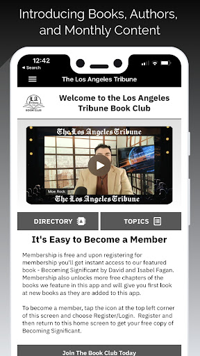 Los Angeles Tribune Book Club Screen 2