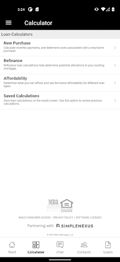 Redmon Mortgage 360 Screen 2