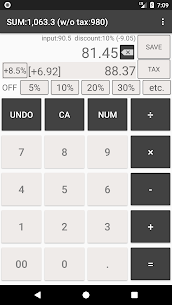 Discount Sales Tax Calculator MOD APK (Naka-unlock, Walang ADS) 1