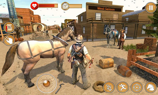 Western Cowboy Gun Shooting Fighter Open World  screenshots 5