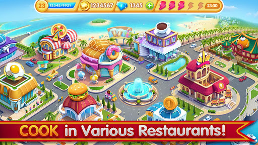 Cooking City: chef, restaurant & cooking games screenshots 5