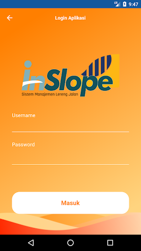 Inslope Demo Screen 2