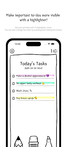 Antodo - Simple todo plan memo Screen 2