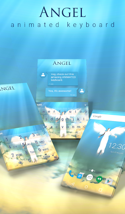 Angel Keyboard Live Wallpaper - 5.10.45 - (Android)