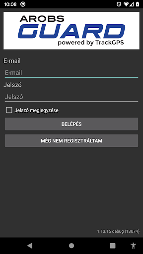 Android application Arobs Guard screenshort