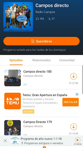CAMPOS FM Screen 3