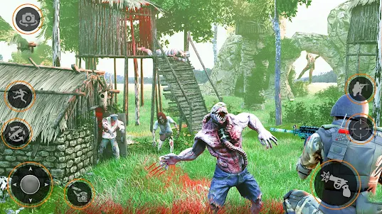 Trò chơi bắn zombie chết người