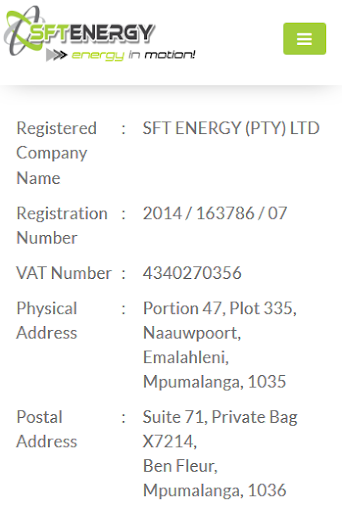 SFT Energy Screen 3