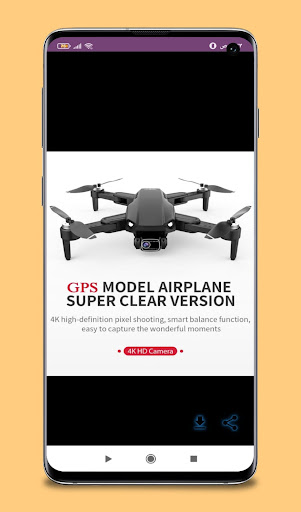 Android application drone l900 guide screenshort