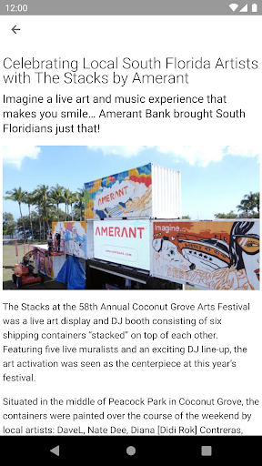 The Insider by Amerant Bank Screen 3