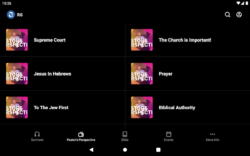 Screenshot of Redeeming Grace