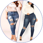 Cover Image of Download Women jeans  APK