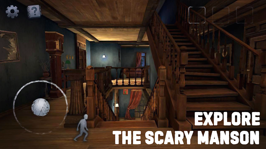 Scary Mansion: Horror Game 3D banner