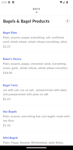 Bagel Plaza Screen 3