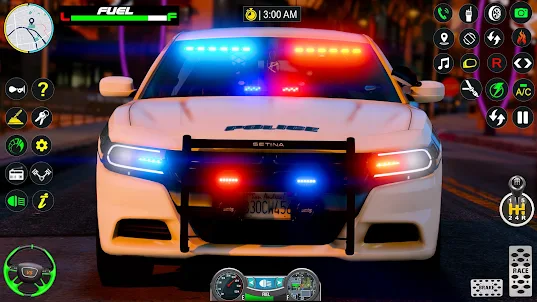 Police Car Parking Game 2023